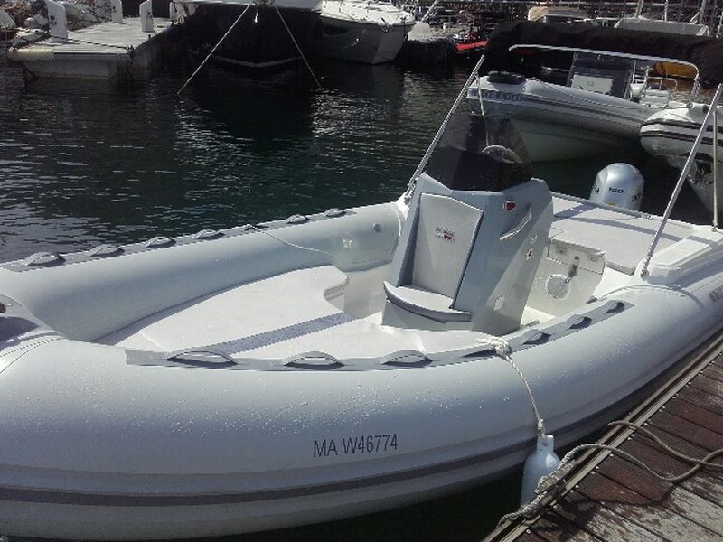 vente bateau semi rigide Original 580 +100cv Honda VENDU
