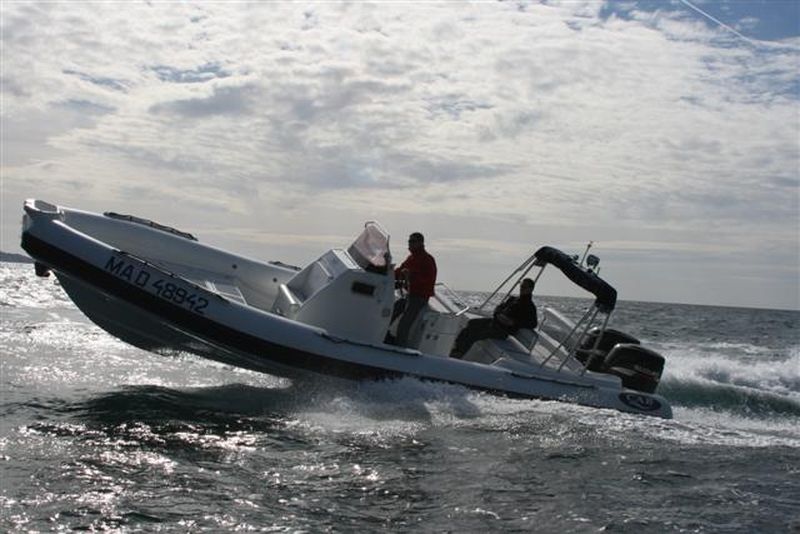 Vente bateau semi rigide Nautica-Cab Dorado 8,70 moteur 300CV
