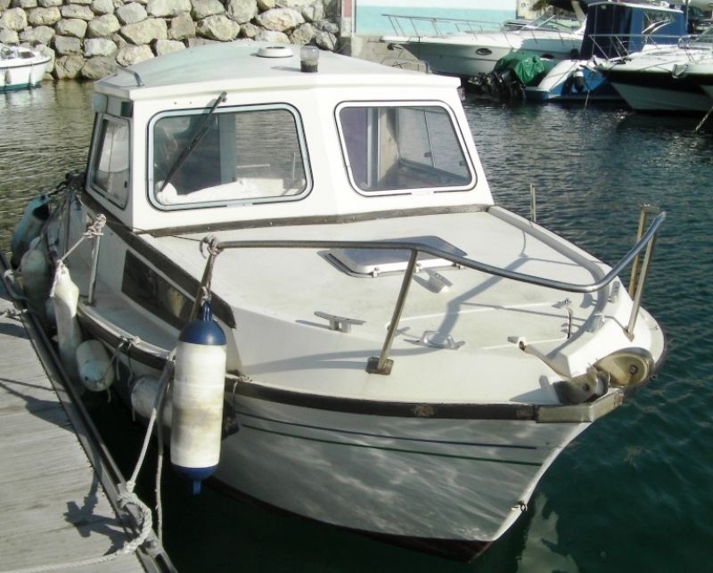 Vente bateau Cap Ferra Timonier vovlo AQ 31 Turbo Diesel 130cv