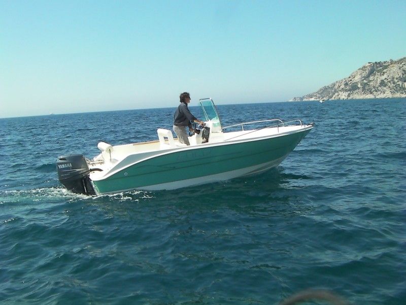 VENDU Vente bateau Eolo 590 open fishing 2011 + moteur Yamaha 100cv 4 temps: 8900€! VENDU