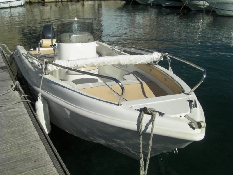Vente bateau Eolo 530 Open moteur 50cv 4 temps injection Yamaha VENDU consulter nos occasions disponible sur notre site!