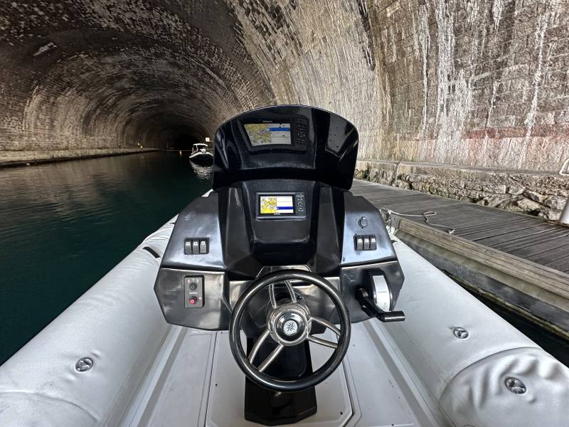 Bateau d'occasion disponible à Marseille ORIGINAL RIB 700 avec moteur Honda BF200