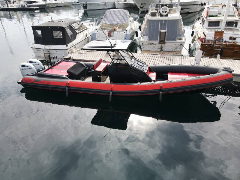 VENDU Nautica CAB Dorado 10 semi-rigide avec cabine (2 couchages) situé à Marseille VENDU