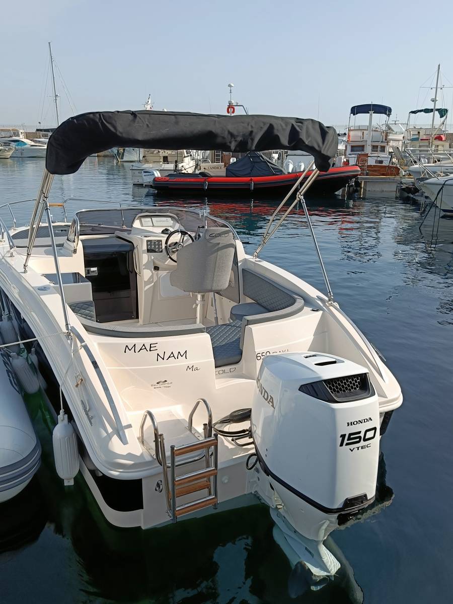 Eolo 650 day L avec le nouveau Honda 150cv