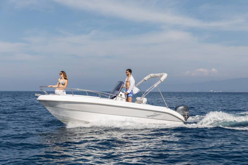 Open 570 Syros 190 + 100 cv Honda 2023 120h  VENDU