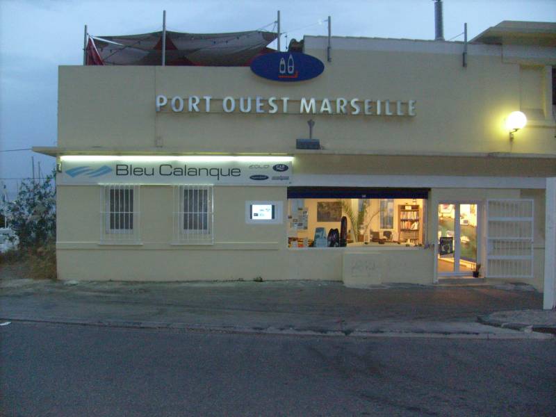 permis cotier Bleu Calanque à Port Ouest Marseille l'Estaque