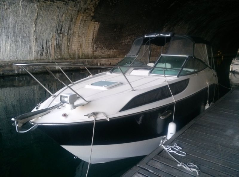 vente bateau Bayliner 255sb + 260cv Mercruiser Bravo 3 VENDU