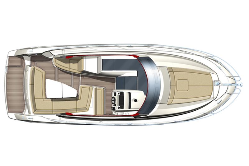 Vente cabin cruiser Jeanneau Leader 10 2 x 260cv volvo D4 Diesel 2010 avec place de port à Marseille VENDU VENDU VENDU