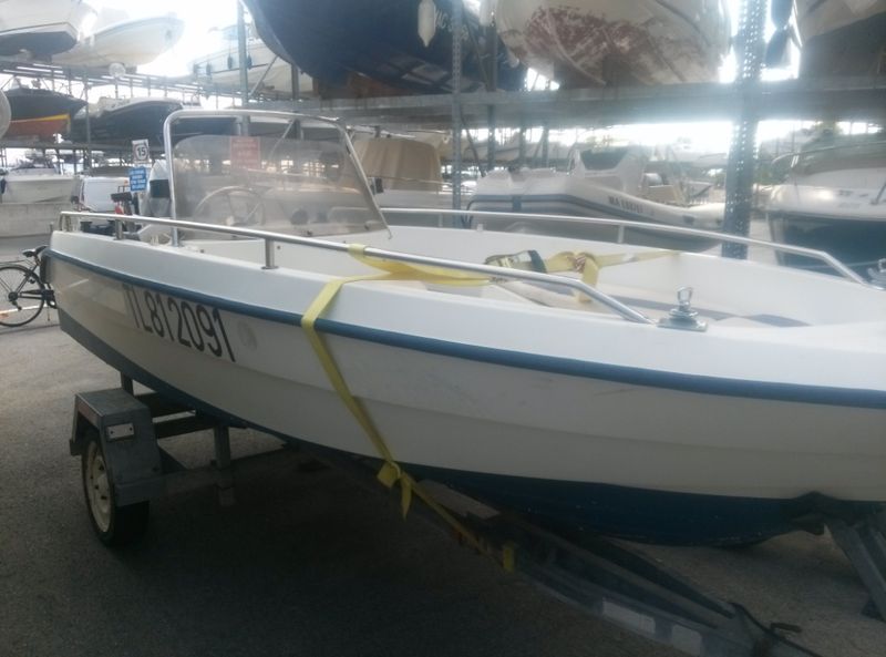 bateau open Ryds 475 + 60cv Suzuki+ remorque VENDU