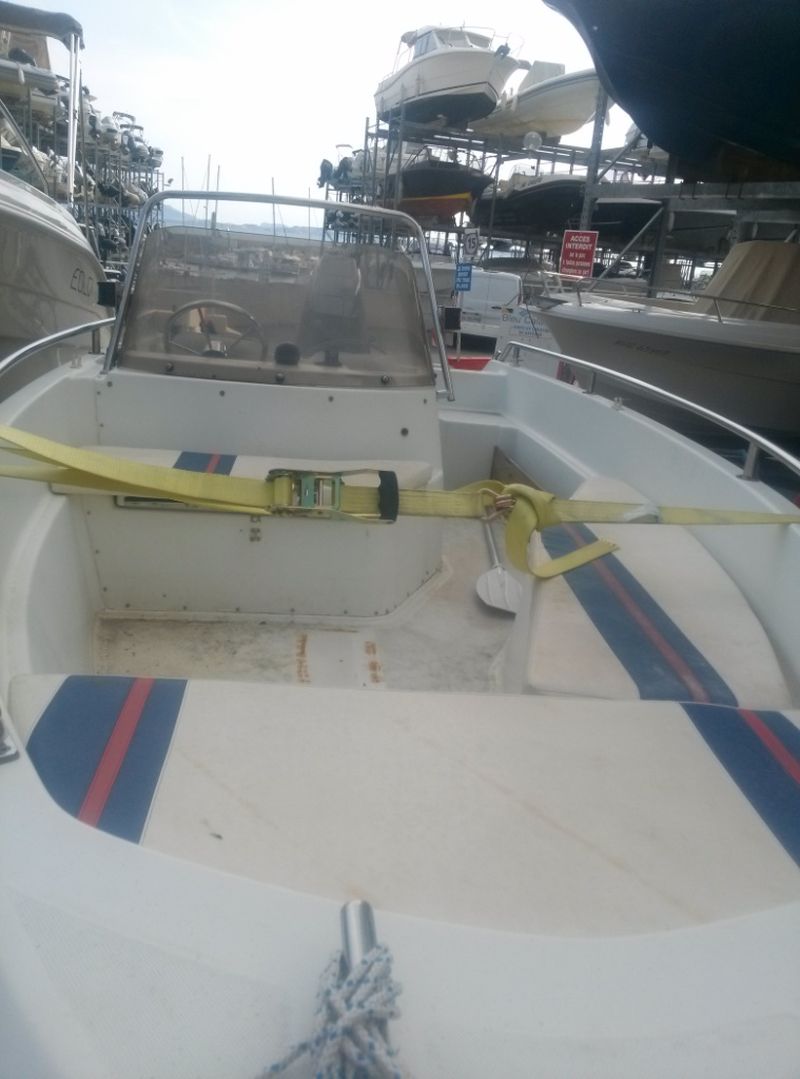 bateau open Ryds 475 + 60cv Suzuki+ remorque VENDU