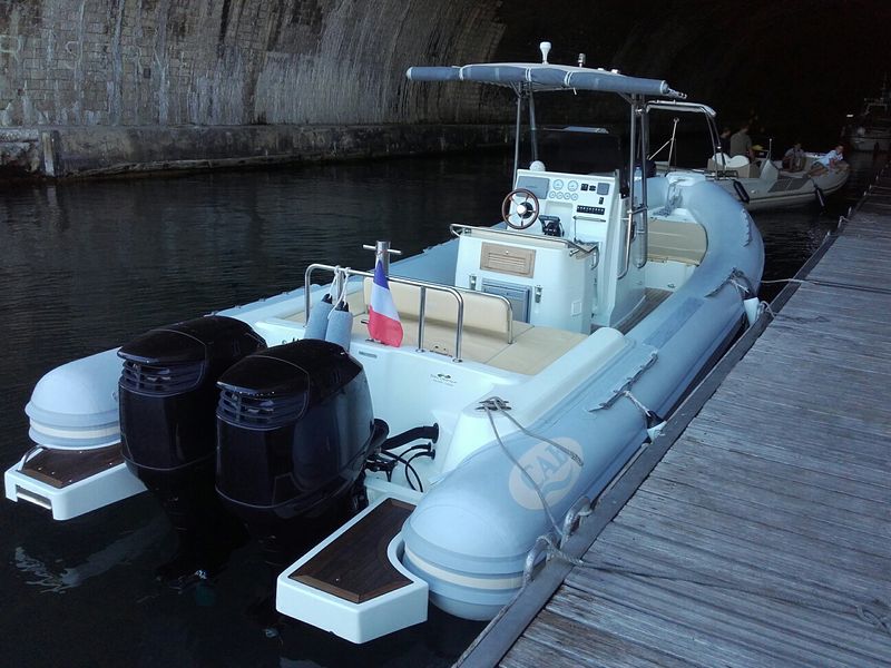 VENTE BATEAU SEMI RIGIDE NAUTICA CAB DORADO 870 + 2X175CV SUZUKI 2012 VENDU    VENDU   VENDU