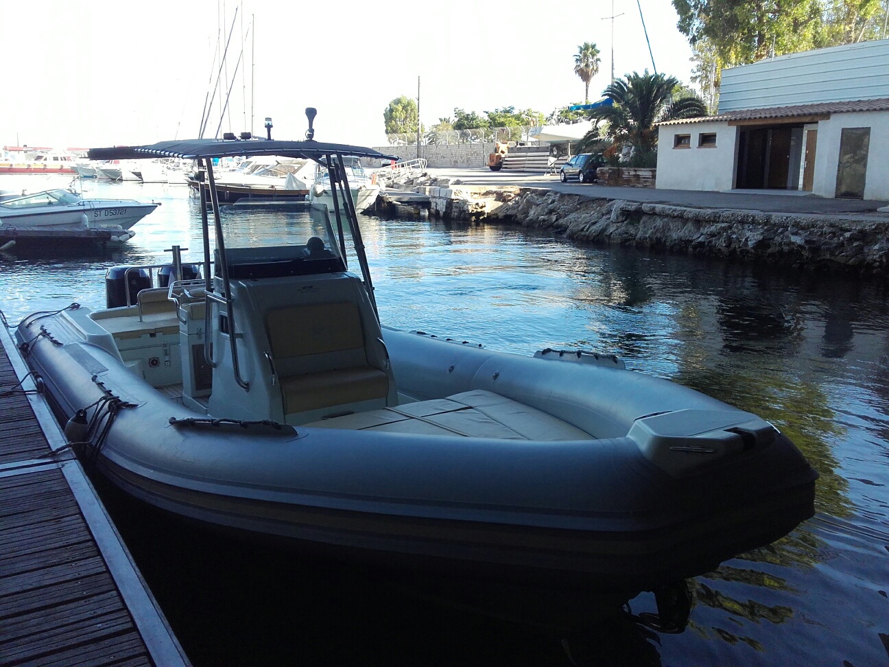 VENTE BATEAU SEMI RIGIDE NAUTICA CAB DORADO 870 + 2X175CV SUZUKI 2012 VENDU    VENDU   VENDU