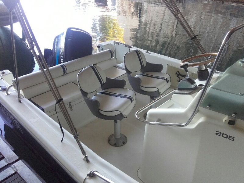 Vente bateau coque open White Shark 205+135 Cv Mercury Optimax  VENDU  VENDU   VENDU