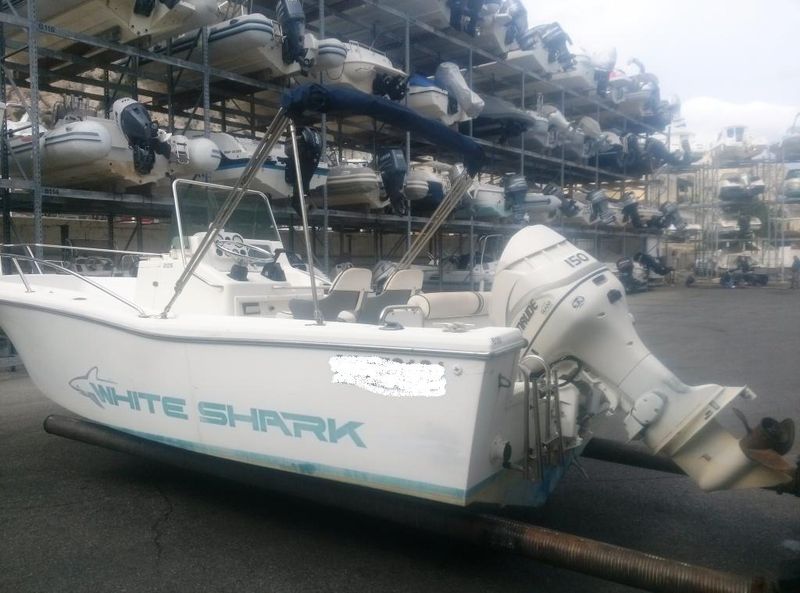 Bateau Open White Shark 205 + 150cv evinrude Ficht de 2000  VENDU   VENDU   VENDU