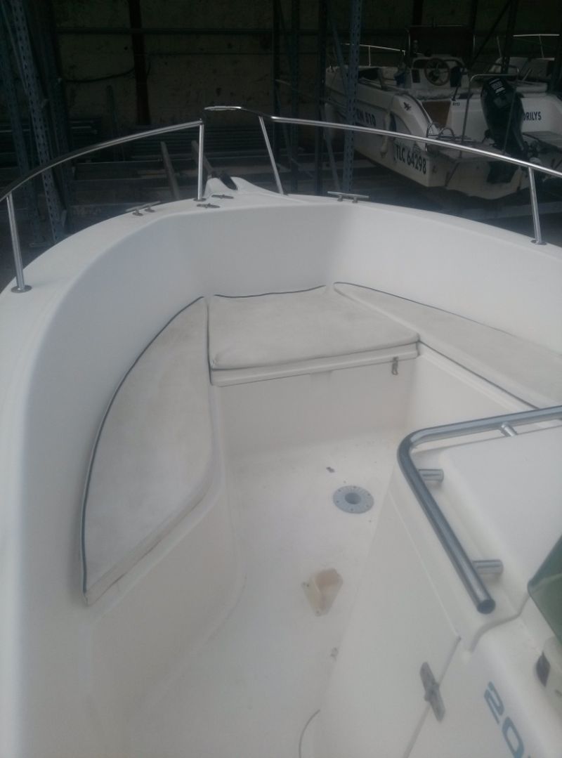 Bateau Open White Shark 205 + 150cv evinrude Ficht de 2000  VENDU   VENDU   VENDU