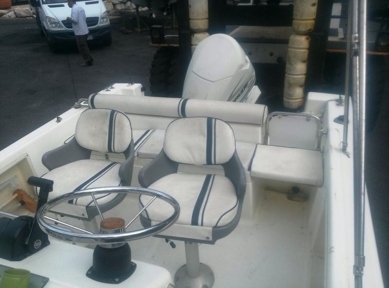 Bateau Open White Shark 205 + 150cv evinrude Ficht de 2000  VENDU   VENDU   VENDU