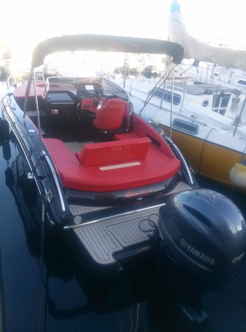 Vente bateau coque sun deck Eolo 730 day avec 200cv Yamaha 4 temps VENDU VENDU VENDU