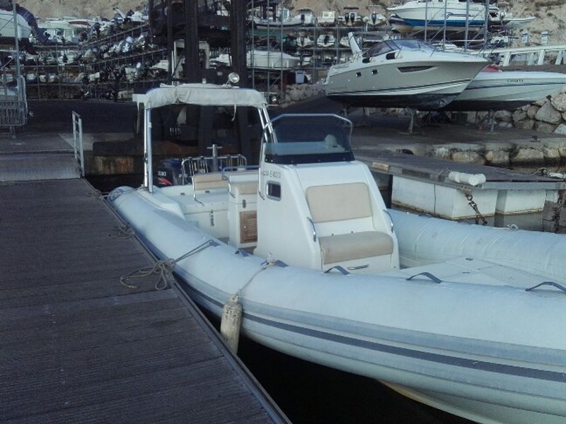 VENDU Vente bateau semi rigide Nautica Cab Dorado 870 + 2x225cv Suzuki VENDU