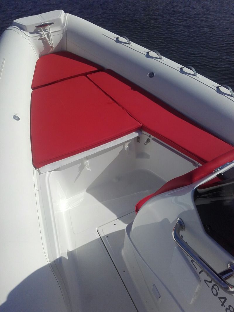 semi rigide Marsea 12 6.5m x2.55 + 150cv Honda VENDU