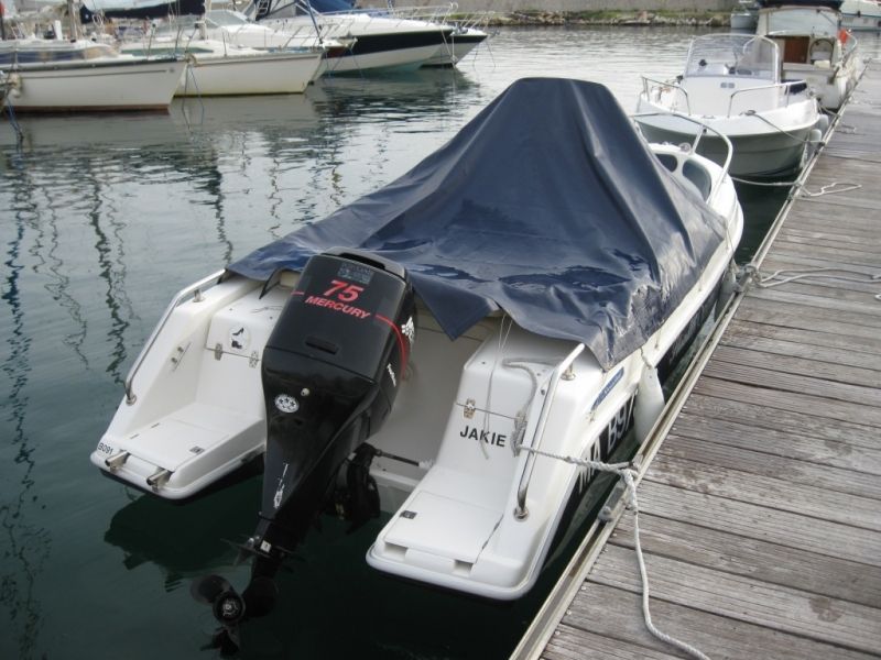 Vente bateau open Tecnomariner Stealth Opéra 5.7 moteur 75 cv 4 temps