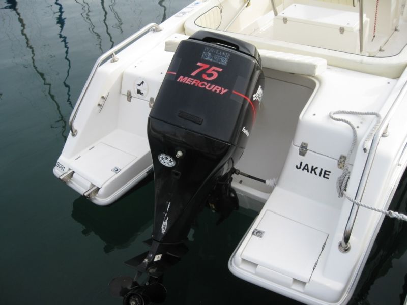 Vente bateau open Tecnomariner Stealth Opéra 5.7 moteur 75 cv 4 temps