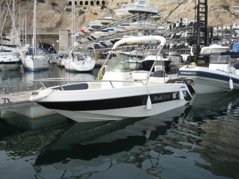 Vente bateau open Tecnomariner Stealth Opéra 5.7 moteur 75 cv 4 temps