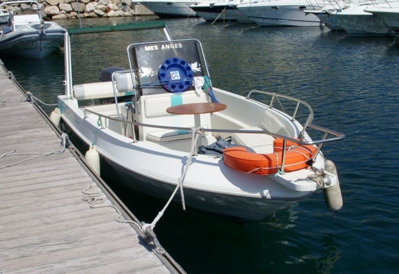 Vente bateau open Salpa 625 moteur Yamaha 100 cv 4 temps