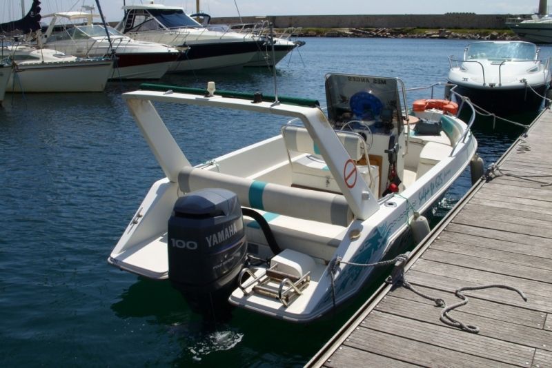 Vente bateau open Salpa 625 moteur Yamaha 100 cv 4 temps