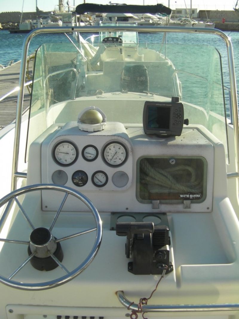 Vente bateau White Shark 195 i + 150cv Johnson VENDU consulter nos occasions disponible sur notre site!