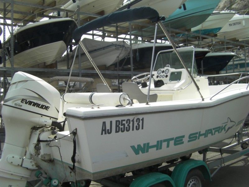 Vente Bateau White Shark 205 +150 cv Evinrude Ficht VENDU consulter nos occasions disponible sur notre site!